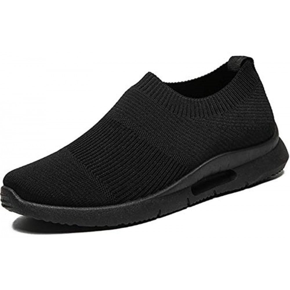 Men's Black Fashion Lightweight Athletic Running Shoes