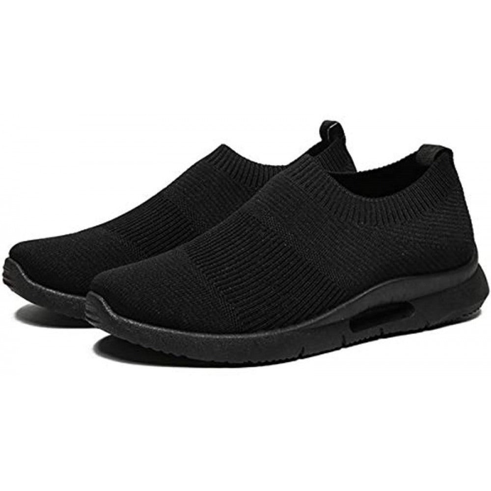 Men's Black Fashion Lightweight Athletic Running Shoes
