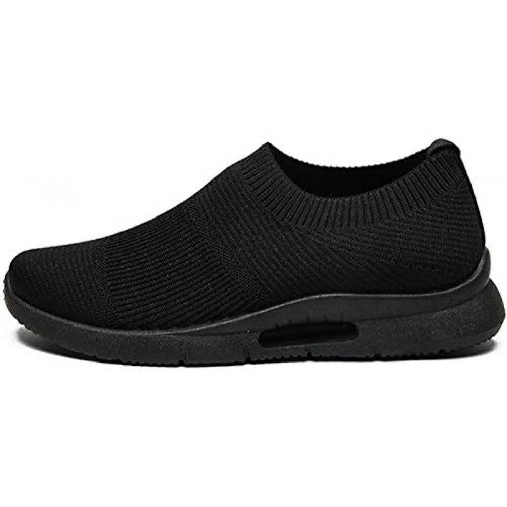 Men's Black Fashion Lightweight Athletic Running Shoes
