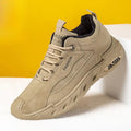Men's Retro Workwear-Style Platform Casual Sneakers