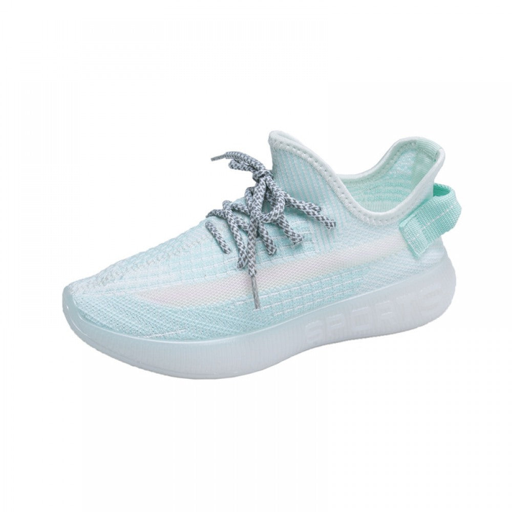 Women's Color-Changing Breathable Fly-Knit Mesh Sports Shoes