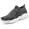 Men's Casual Grey Lightweight Athletic Walking Gym Shoes